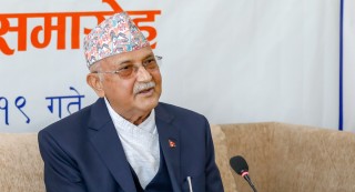 प्रचण्डको राजनीतिक प्रतिवेदन फिर्ता गराउने ओलीको प्रयास विफल