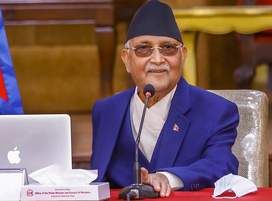 सत्ता जोगाउन पदमुक्त गर्नुपर्ने सांसदको सूचि तयार गरेर बसेका छन् : प्रधानमन्त्री ओली