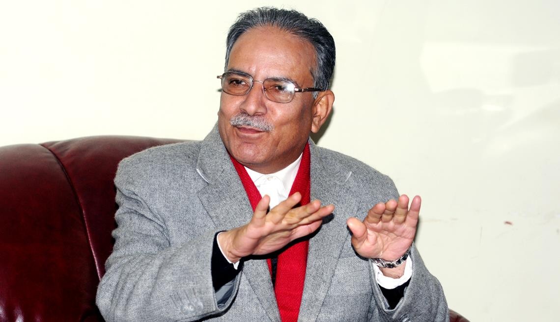 नेकपा अध्यक्ष प्रचण्ड आज भारत जाने