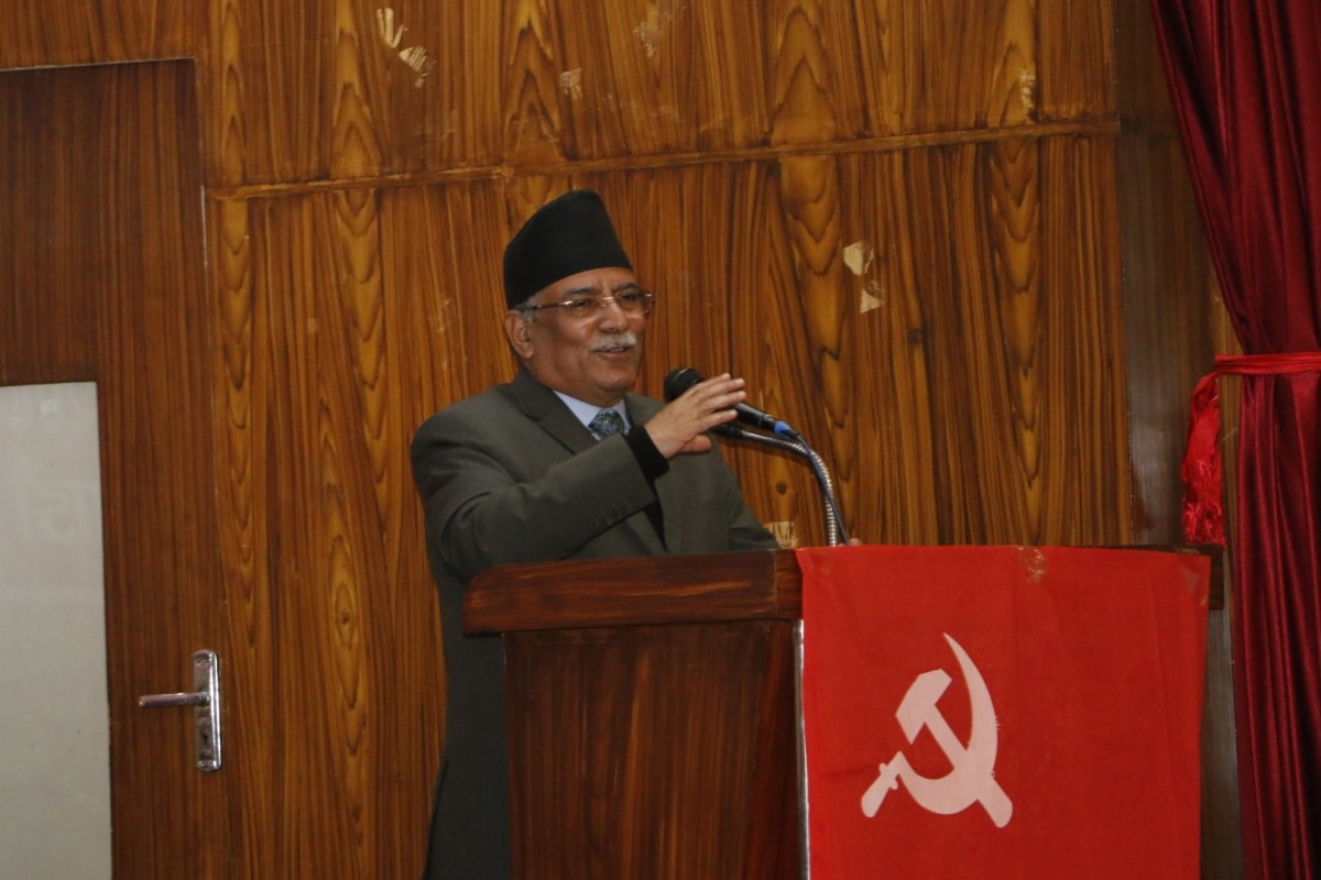 पार्टीको विवादबारे स्वेतपत्र जारी गर्नेछौँ : प्रचण्ड