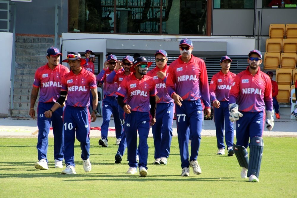 नेपाली राष्ट्रिय क्रिकेट टोलीले नामबियासँग एकदिवसीय सिरिज खेल्ने