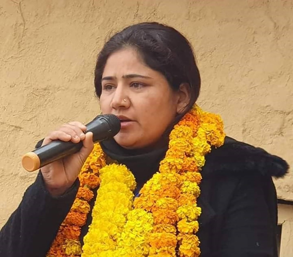  लुम्बिनीकी राज्यमन्त्री विमला वलीद्वारा राजीनामा