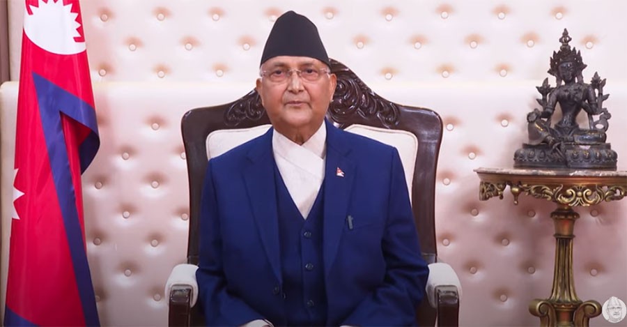 आज सपथ लिँदै प्रधानमन्त्री ओली
