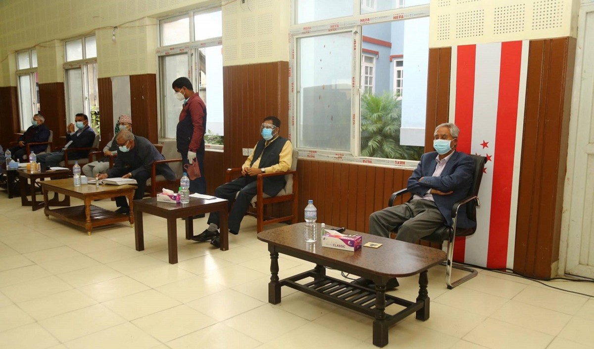 काँग्रेसमा क्रियाशील सदस्यता विवाद टुंगाउन देउवाले बोलाए पदाधिकारी बैठक