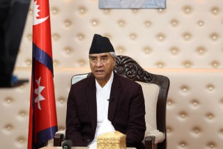नेपाली फुटबल टिमलाई प्रधानमन्त्री देउवाको बधाई