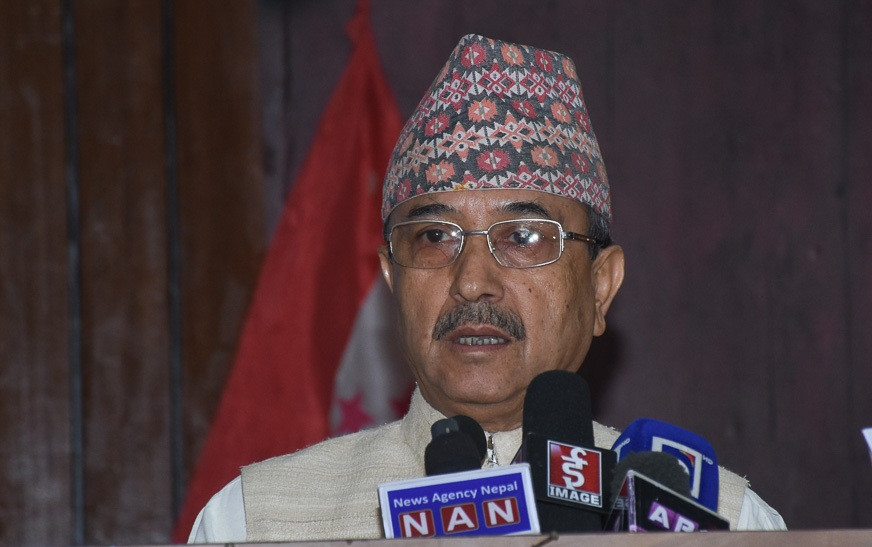 राष्ट्रपतिको निर्वाचन मिति घोषणा गर्न कांग्रेस उपसभापतिको माग