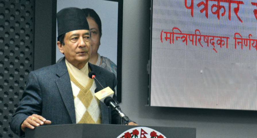 यी हुन् सोमबार बसेको मन्त्रिपरिषद् बैठकका १४ निर्णय