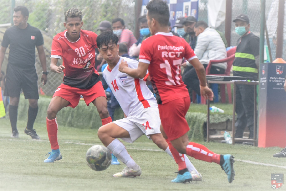 ’बी’ डिभिजन लिग: चर्च ब्वाइजले आरसिटीलाई हरायो