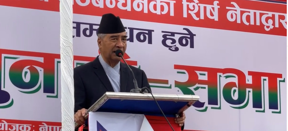 मेरो प्रस्तावमा रेनुलाई भरतपुरको मेयर उठाइएको हो : देउवा