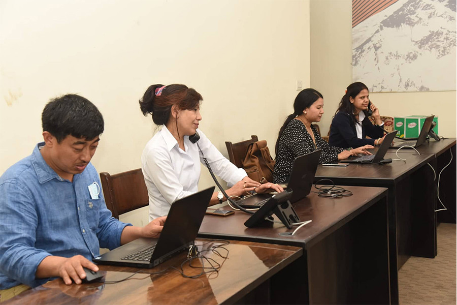 काठमाडौं महानगरमा कल सेन्टर सञ्चालनमा आयो 