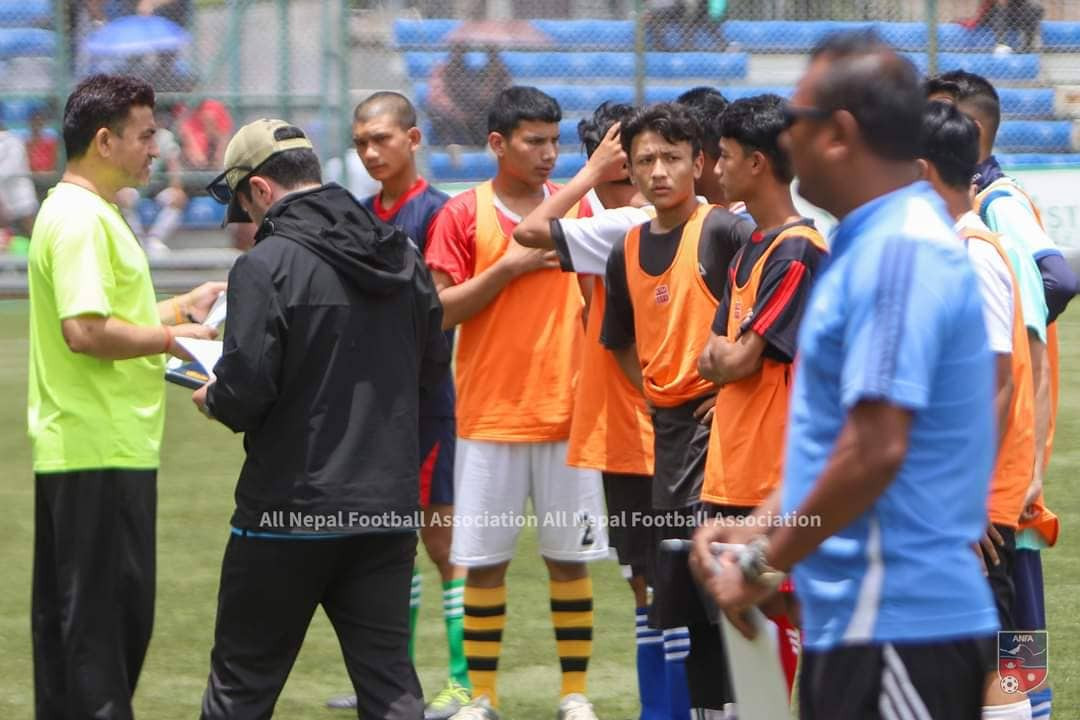 साफ यू–१७ च्याम्पियनसिप फुटबलका लागि नेपाली टोली घोषणा