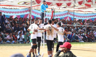 आर्मी पुरुष भलिबलको फाइनलमा