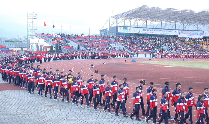 नवौँ राष्ट्रिय खेलकुद आज सकिँदै