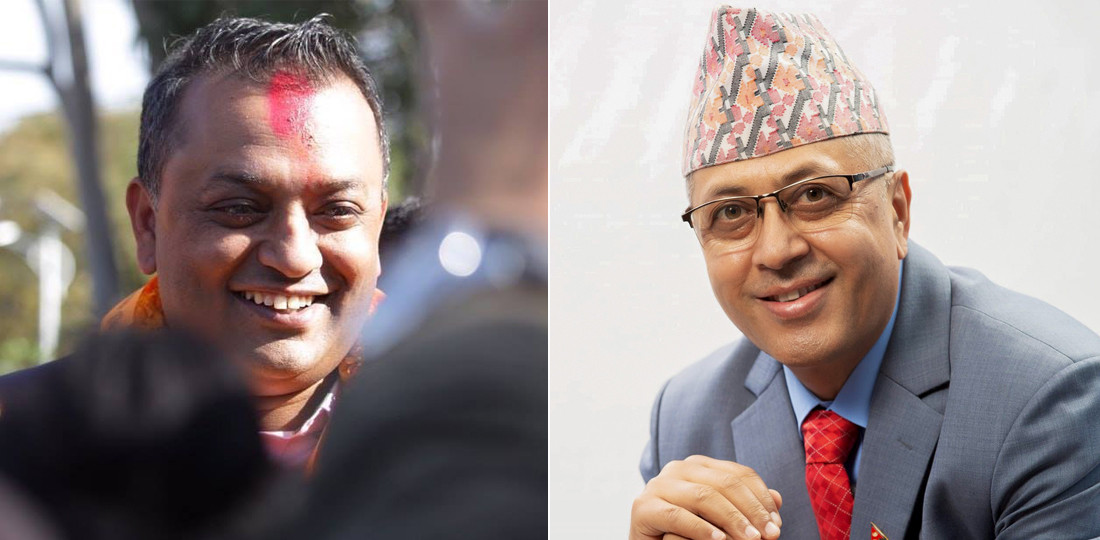 काठमाडौं ४ मा गगन थापा र राजन भट्टराईबीच कडा टक्कर